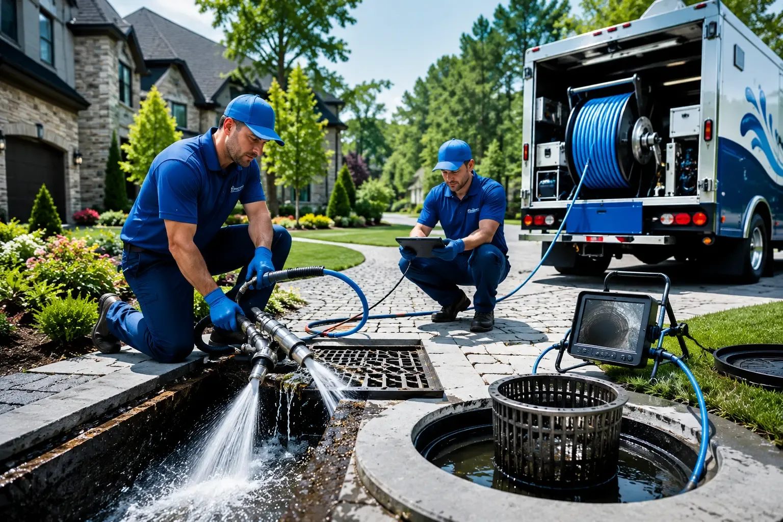 Local outdoor drain cleaning professionals in Cantrall, IL