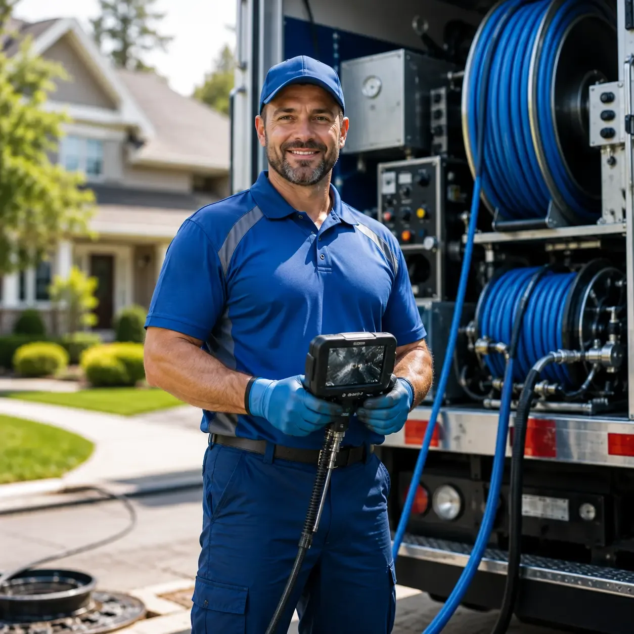 Local outdoor drain cleaning specialists in Cantrall, IL